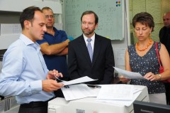 US Ambassador Patrick Moon visits Identification Coordination Division in Tuzla US Ambassador Patrick Moon visits Identification Coordination Division in Tuzla