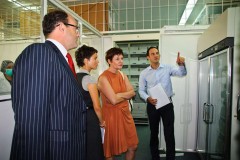 German Embassy delegation visits ICMP facilities in Tuzla German Embassy delegation visits ICMP facilities in Tuzla