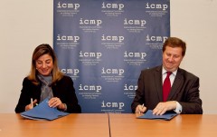 The signing of donation agreement with the Czech Republic.