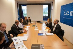 Swedish Minister visits ICMP Swedish Minister visits ICMP