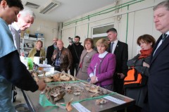 Scottish Dignitaries Visit ICMP staff members working in PIP